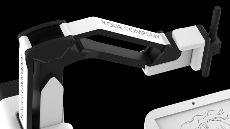 Corporate event AI branding experience